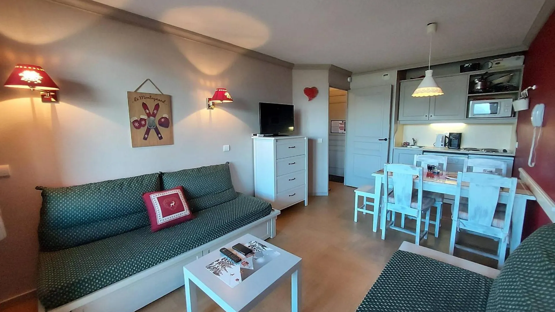 شقة Appartement Cosy 5 Pers, Skis Aux Pieds, La Plagne - Fr-1-353-65 فرنسا